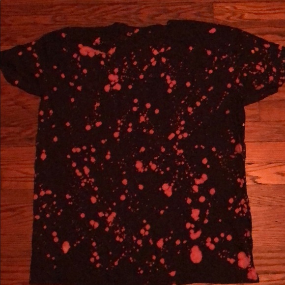Letterkenny Figger It Aut Custom Bleach Drip Tee - Picture 2 of 2